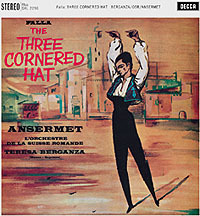 Falla - The Three Cornered Hat : Ernest Ansermet  : Orchestre de la Suisse Romande   - 180g LP