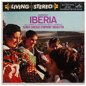 Debussy /  Ravel - Fritz Reiner : Iberia  : Chicago Symphony Orchestra  - 200g LP