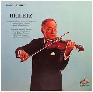 Rozsa / Benjamin - Concerto For Violin And Orchestra : Jascha Heifetz : Romantic Fantasy - 200g LP