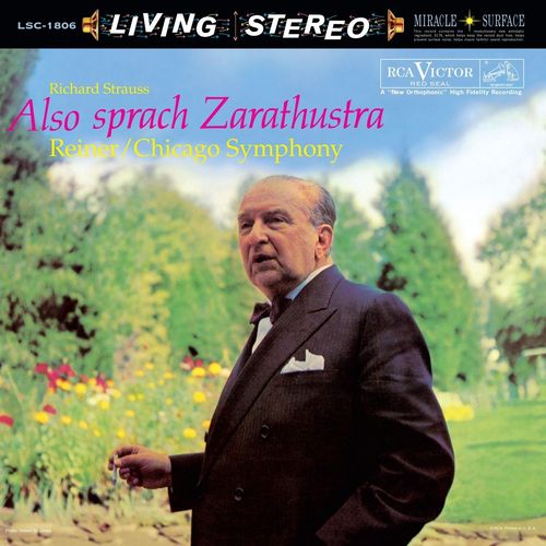 R Strauss - Also Sprach Zarathustra : Fritz Reiner : Chicago Symphony Orchestra  - 180g LP