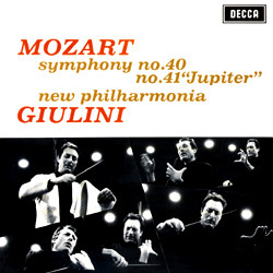 Mozart - Symphonies Nos. 40 & 41 :  Carlo Maria Giulini : New Philharmonia Orchestra - 180g LP