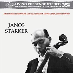 Schumann / Lalo - Cello Concertos  : Janos Starker : London Symphony : Skrowaczewski - 180g LP