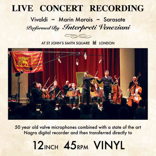 Vivaldi - Marin Marais -  Sarasate : Interpreti Veneziani - 45rpm D2D 180g LP