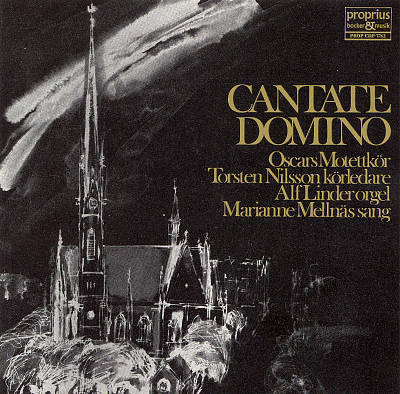 Cantate Domino - Torsten Nilsson : Oscar's Motet Choir   -  LP