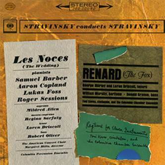 Stravinsky - Stravinsky Conducts Stravinsky : Les Noces / Renard / Ragtime For Eleven - 180g LP