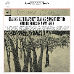 Brahms - Alto-Rhapsody / Mahler -  Songs Of A Wayfarer : Bruno Walter : Columbia Symp Orch- 180g LP
