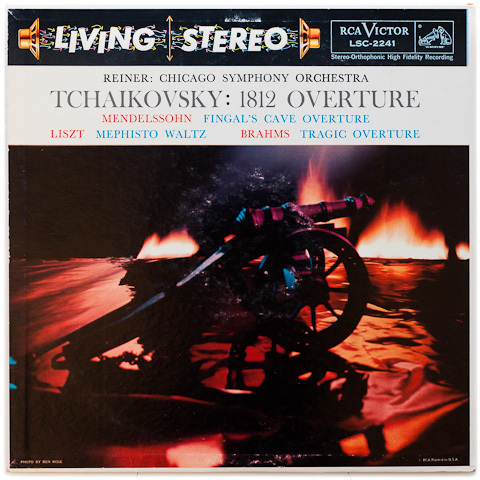 Tchaikovsky - 1812 Overture   : Fritz Reiner : Chicago Symphony Orchestra - 200g LP