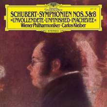 Schubert - Symphonies No.3 & 8 : Carlos Kleiber : Vienna Philharmonic Orchestra - 180g LP